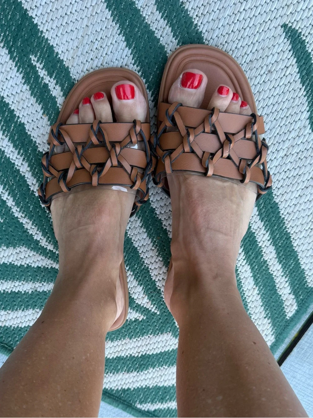 ZARA Flat Slider Sandals - Picture 7 of 7